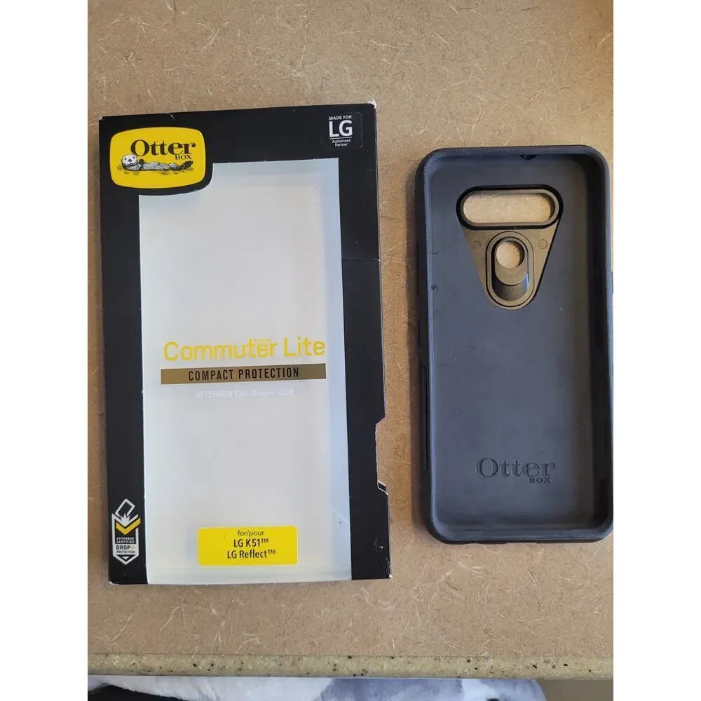 Otter Box Black Commuter Life Phonecase LGK51/LGreflect